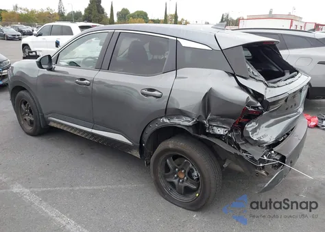 2025 Nissan Kicks Sv Fwd from USA, damaged, VIN 3N8AP6CA0SL336619